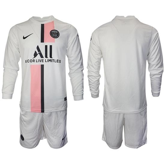 Men Paris Saint Germain Long Sleeve Soccer Jerseys 533