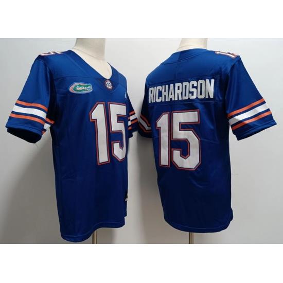 Men Florida Gators Anthony Richardson #15 Blue College Football Jersey