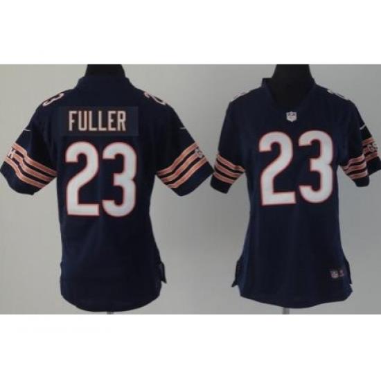 Women Nike Chicago Bears 23 Kyle Fuller Blue NFL Jerseys