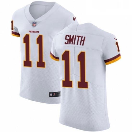 Mens Nike Washington Redskins 11 Alex Smith White Vapor Untouchable Elite Player NFL Jersey