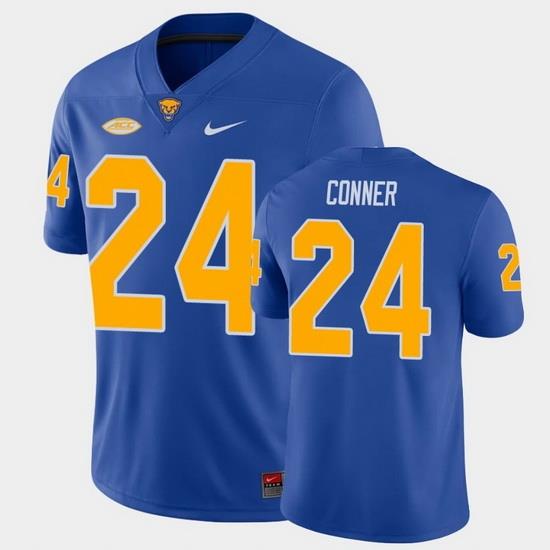 Men Pitt Panthers James Conner College Football Royal Game Jersey