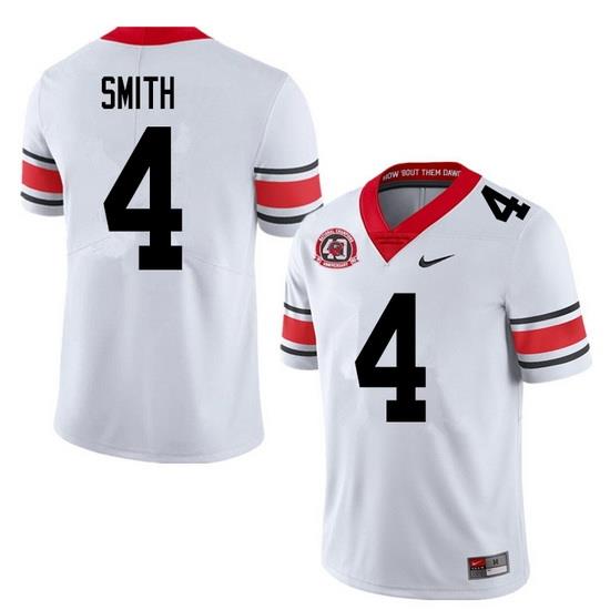 2020 Men #4 Nolan Smith Georgia Bulldogs 1980 National Champions 40th Anniversary College Football