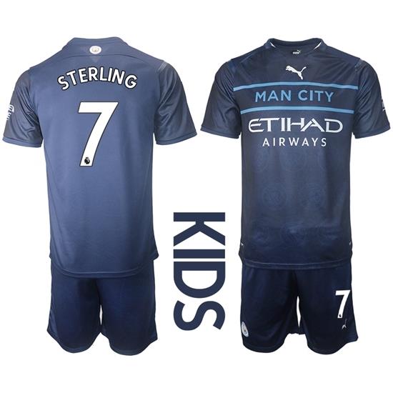 Kids Manchester City Soccer Jerseys 008