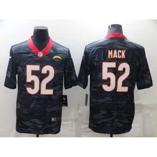 Men Los Angeles Chargers 52 Khalil Mack Camo Limited Stitched jersey