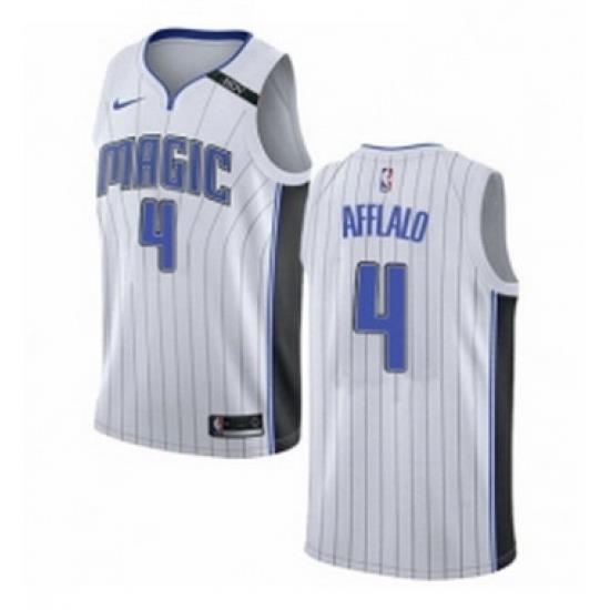 Womens Nike Orlando Magic 4 Arron Afflalo Authentic NBA Jersey Association Edition