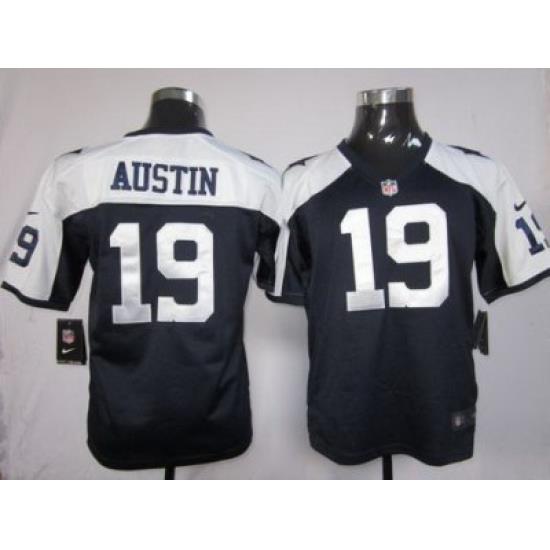 Youth Nike Dallas CoWboys 19 Austin Blue Thankgivings Nike NFL Jerseys