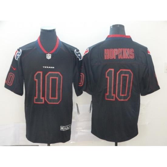 Nike Texans 10 DeAndre Hopkins Black Shadow Legend Limited Jersey