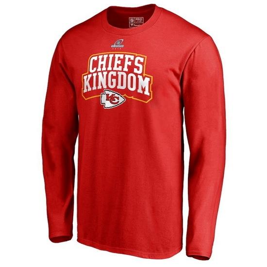 Kansas City Chiefs Men Long T Shirt 008