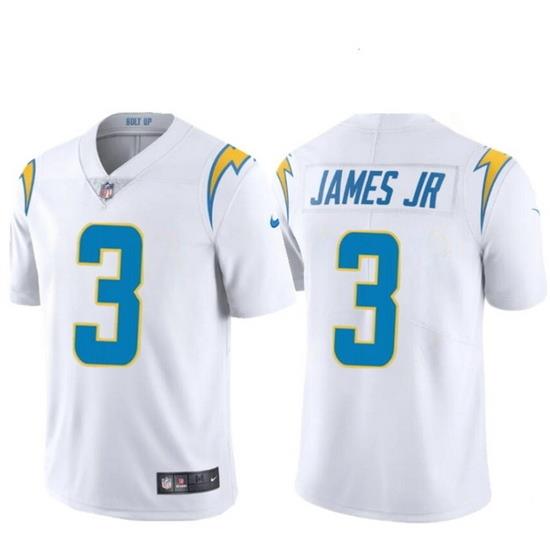 Youth Los Angeles Chargers 3 Derwin James Jr  White Vapor Untouchable Limited Stitched Jersey
