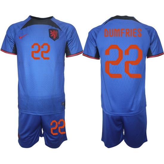 Men FIFA 2022 Netherlands Soccer Jersey 038