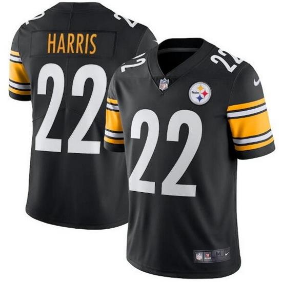 Youth Pittsburgh Steelers 22 Najee Harris Black Vapor Untouchable Limited Stitched Jersey