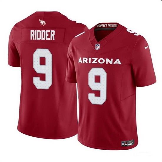 Men Arizona Cardinals 9 Desmond Ridder Red 2024 F U S E  Vapor Untouchable Limited Stitched Football Jersey