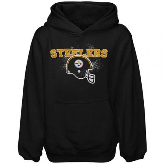 NFL Pittsburgh Steelers Preschool Scribble Time Hoodie Black