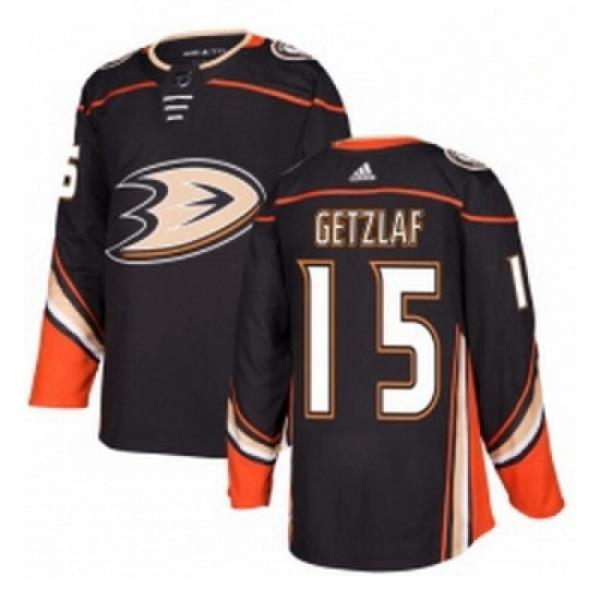 Youth Adidas Anaheim Ducks 15 Ryan Getzlaf Authentic Black Home NHL Jersey