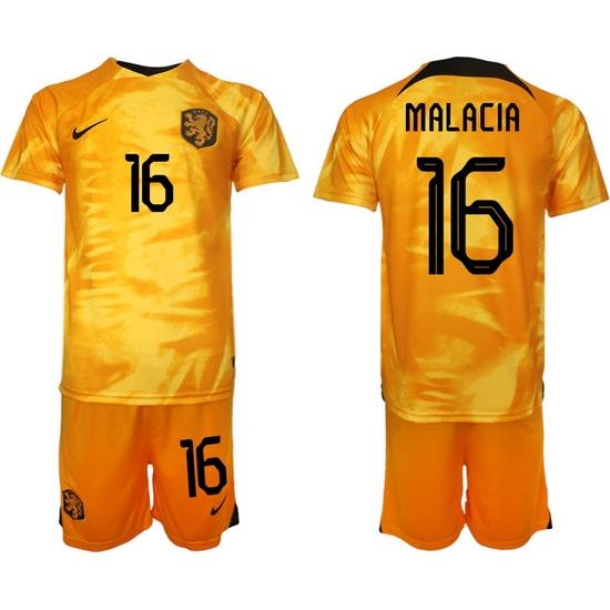 Men FIFA 2022 Netherlands Soccer Jersey 016