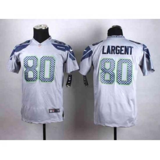 nike youth nfl jerseys seattle seahawks 80 largent grey[nike]