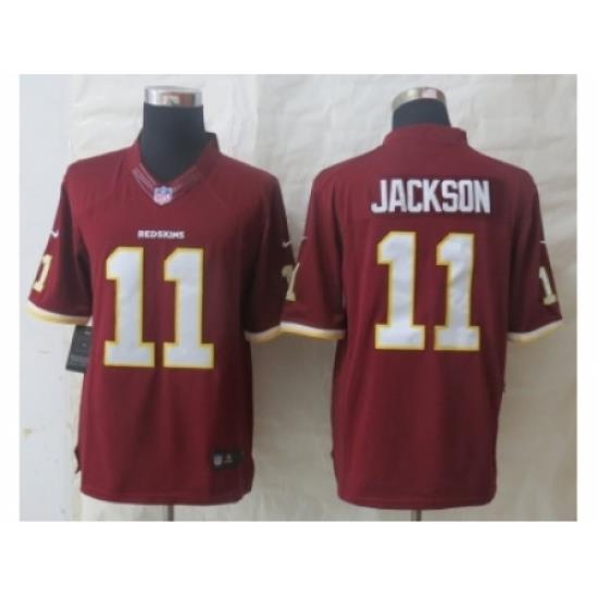 Nike Washington Red Skins #11 Jackson red Jerseys(Limited)