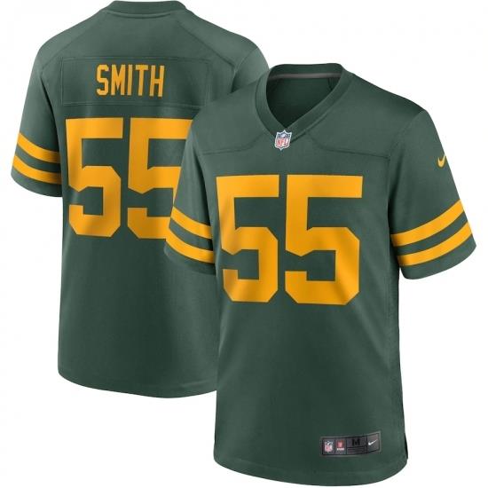 Men's Green Bay Packers #55 Za Darius Smith Nike Green Alternate Game Player Jersey