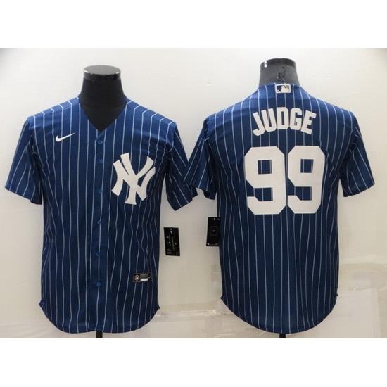 Men NeW York Yankees 99 Aaron Judge Navy Cool Base Stitched jersey