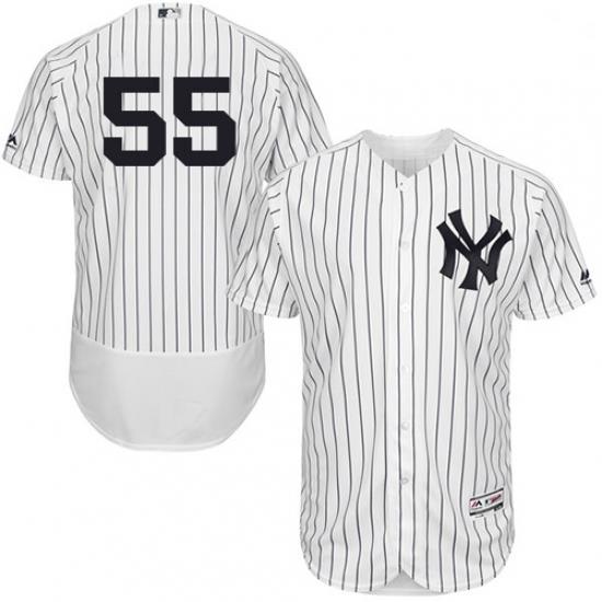 Mens Majestic NeW York Yankees 55 Sonny Gray WhiteNavy Flexbase Authentic Collection MLB Jersey
