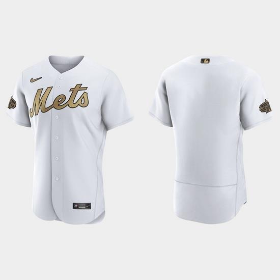 Men NeW York Mets 2022 Mlb All Star Game Authentic White Jersey