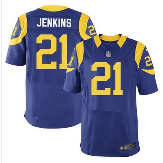 Nike Rams #21 Janoris Jenkins Royal Blue Alternate Mens Stitched NFL Elite Jersey