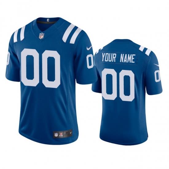 Men Women Youth Toddler Indianapolis Colts Custom Men Nike Royal 2020 Vapor Limited Jersey