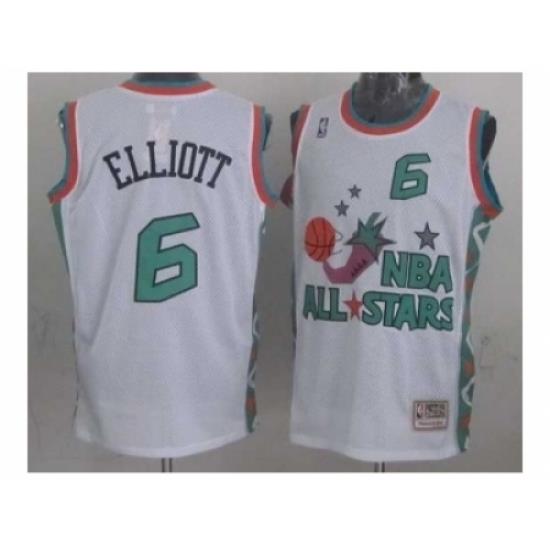 NBA 96 All Star #6 Elliott White Jerseys