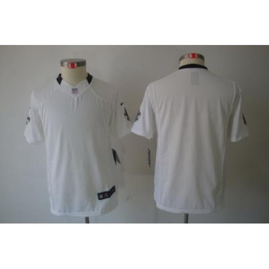 Youth Nike NeW Orleans Saints Blank White Limited NFL Jerseys