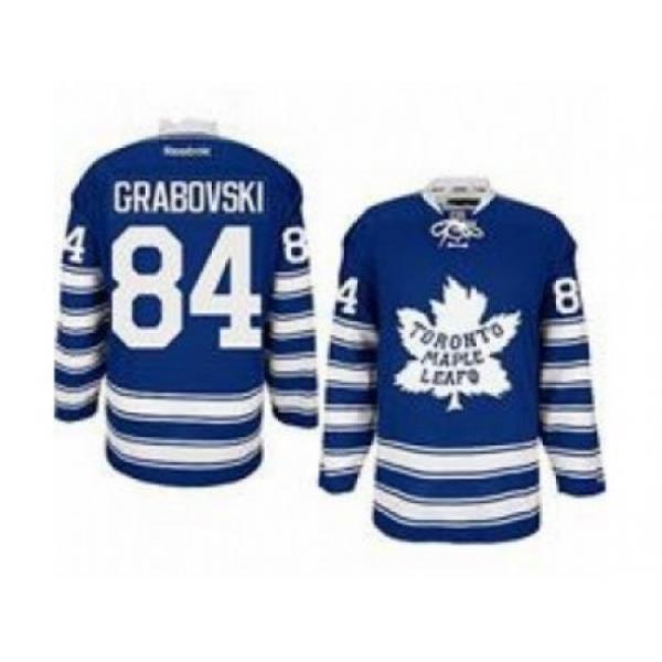 NHL Jerseys Toronto Maple Leafs #84 Mikhail Grabovski blue(2014 winter classic)