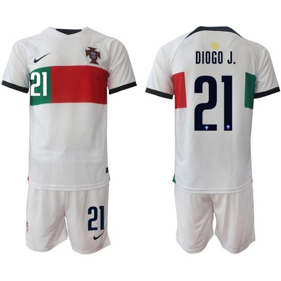 Men FIFA 2022 Portugal Soccer Jersey 004