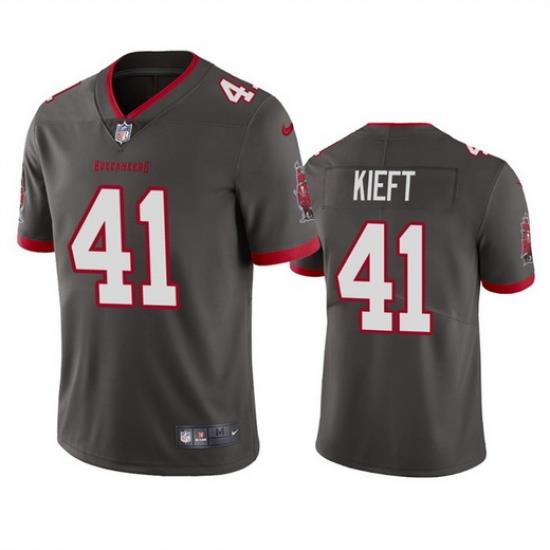 Men Tampa Bay Buccaneers 41 Ko Kieft Grey Vapor Untouchable Limited Stitched Jersey