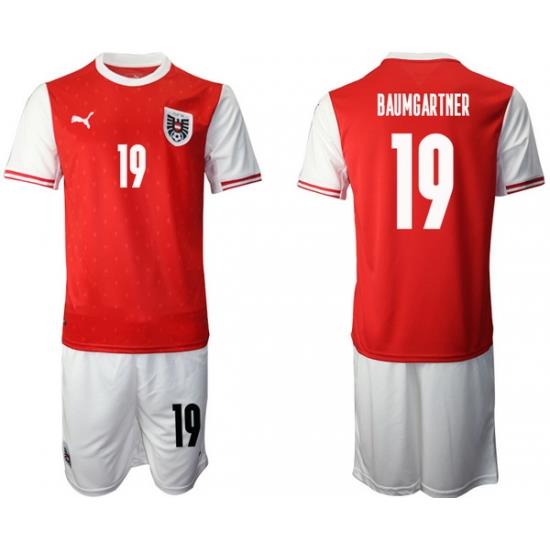 Mens Austria Short Soccer Jerseys 006