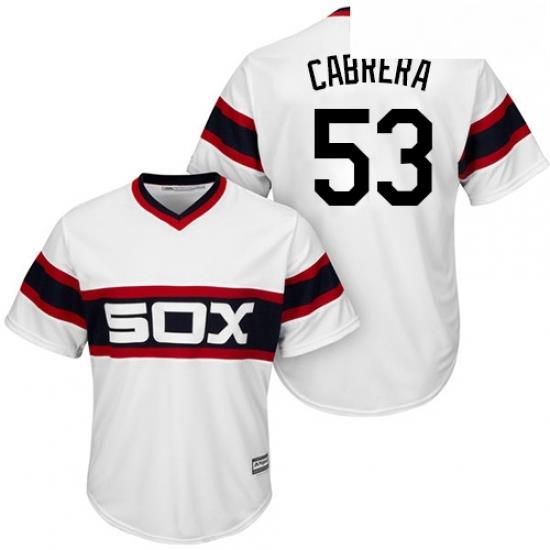 Youth Majestic Chicago White Sox 53 Welington Castillo Replica White 2013 Alternate Home Cool Base MLB Jersey
