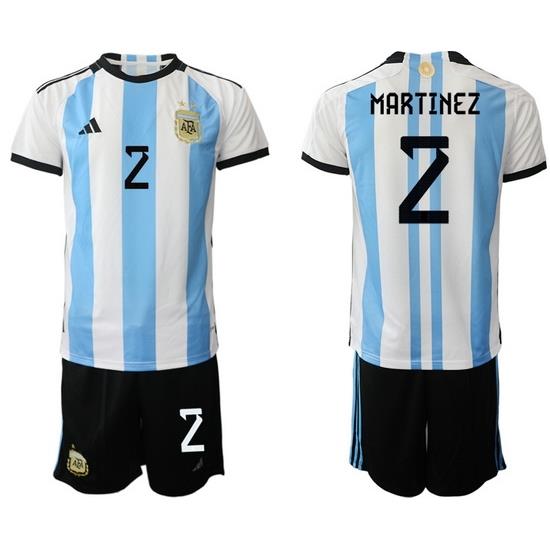 Men FIFA 2022 Argentina Soccer Jersey 045