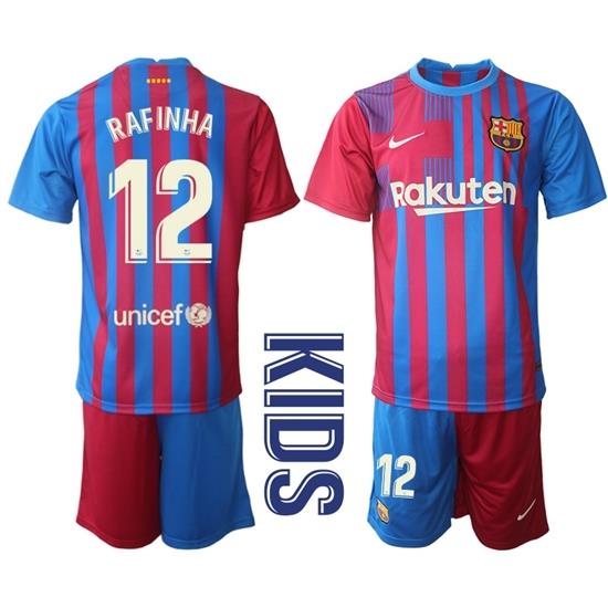 Kids Barcelona Soccer Jerseys 052