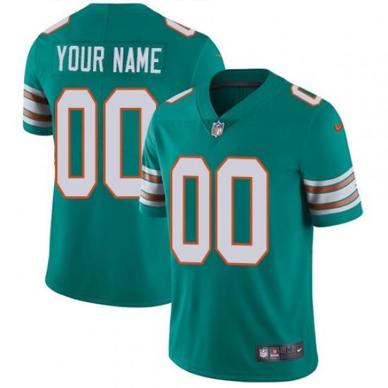 Men Women Youth Toddler All Size Miami Dolphins Customized Jersey 014