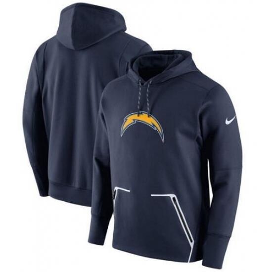 NFL Los Angeles Chargers Nike Champ Drive Vapor Speed Pullover Hoodie Navy
