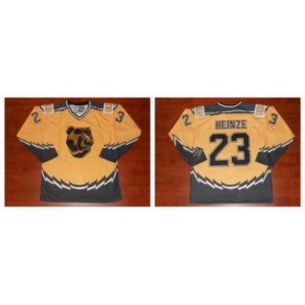 Boston Bruins Steve Heinze #23 Jersey