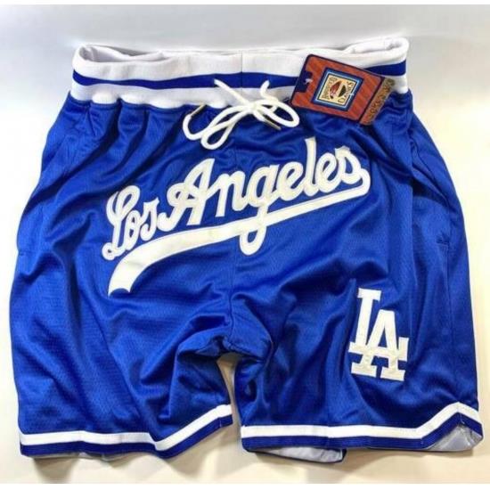 Los Angeles Dodgers Blue MLB Shorts 5230