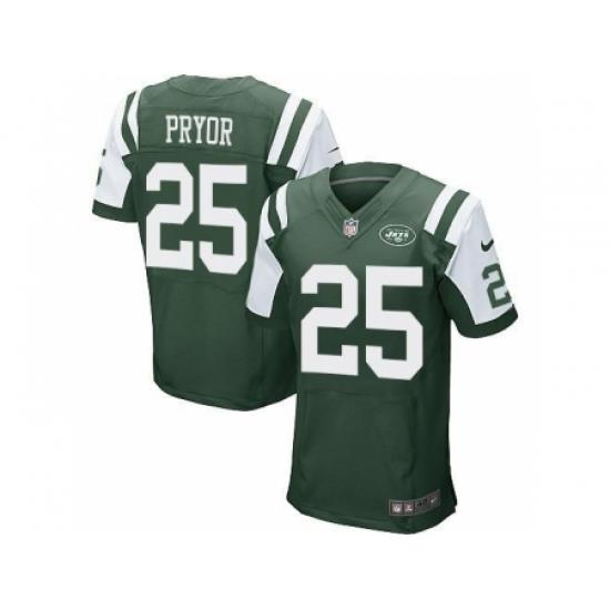 Nike New York Jets 25 Calvin Pryor Green Elite NFL Jersey