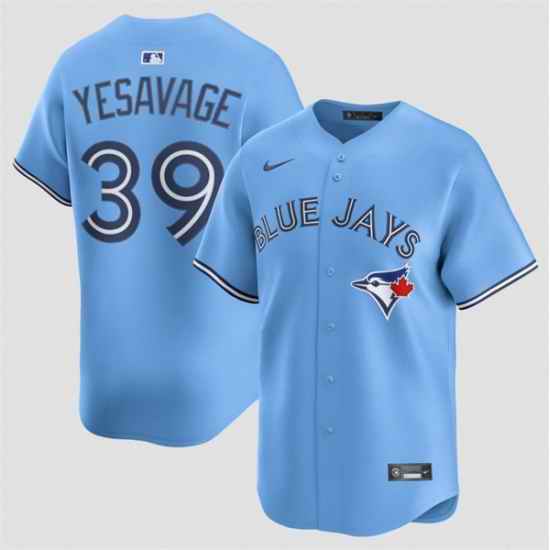 Men Toronto Blue Jays  39 Trey Yesavage Blue 2025 Limited Stitched Baseball Jersey