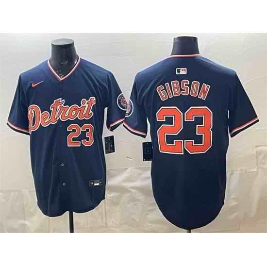 Men Detroit Tigers  Kirk Gibson Navy 2026 Alternate Vapor Premier Limited Stitched Baseball Jersey