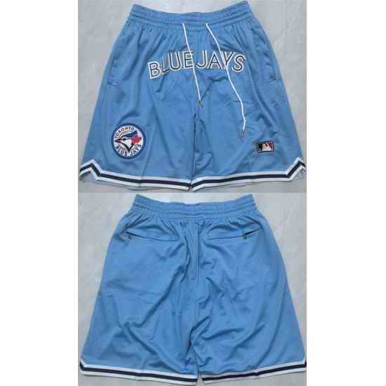 Men Toronto Blue Jays Blue Shorts
