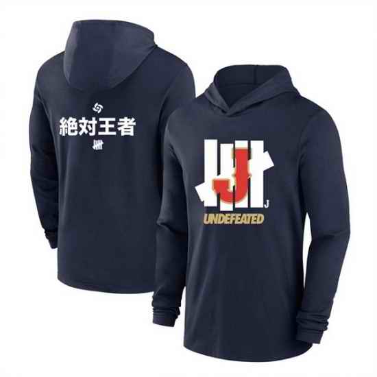 Men Japan Baseball Navy 2026 World Baseball Classic Club Hoodie