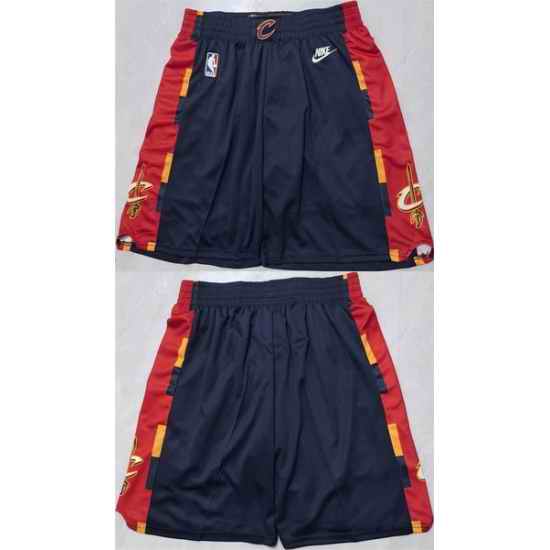 Men Cleveland Cavaliers Navy Shorts