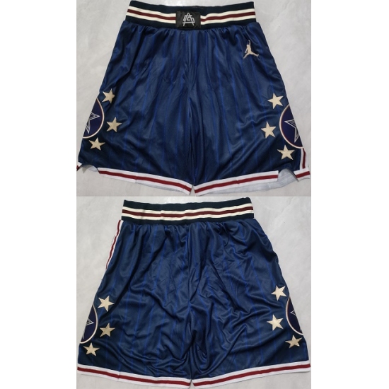 Men 2024 All Star Navy Shorts