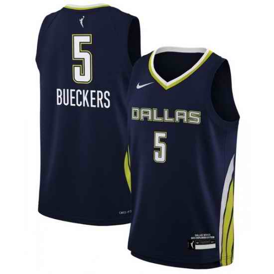 Men Nike Paige Bueckers Navy Dallas Wings 2025 WNBA Draft Explorer Edition Victory Player Jersey
