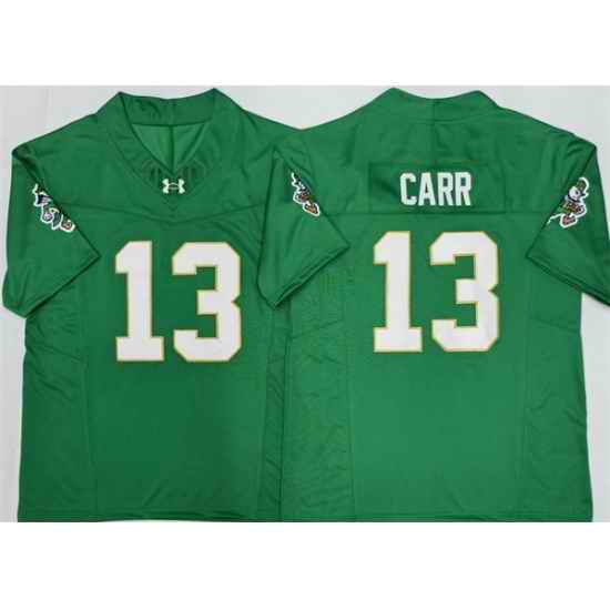 Men Notre Dame Fighting Irish 13 Riley Leonard Green 2026 F U S E Limited Stitched Jersey