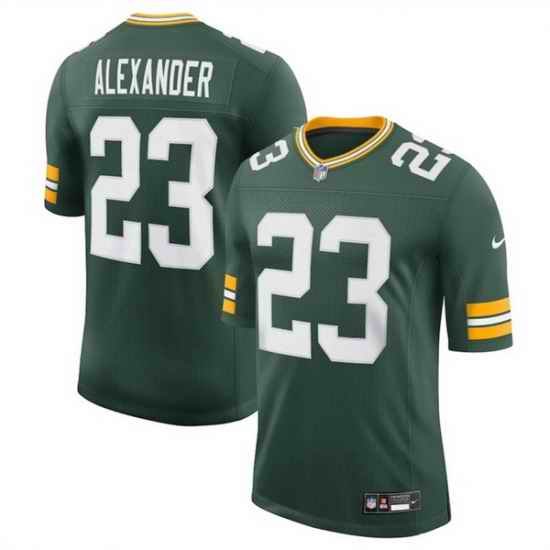 Men Green Bay Packers 23 Jaire Alexander Green 2025 New Vapor Untouchable Limited Stitched Football Jersey